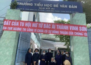 Hội Nữ Tử Bác Ái Thánh Vinh Sơn bị chính quyền CSVN cưỡng chế đất nhà dòng